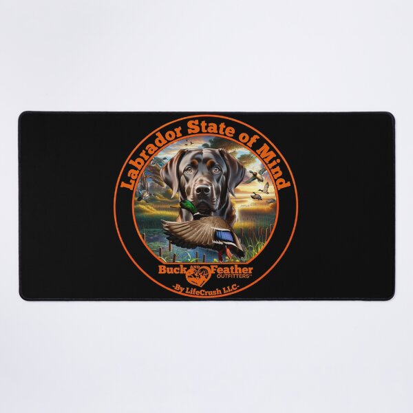 Item preview, Chocolate Labrador and Mallard Duck Hunting designed and sold by LifeCrush.