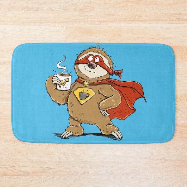 Item preview, Coffee Superhero Sloth I Funny Coffee Cartoon designed and sold by modartis.