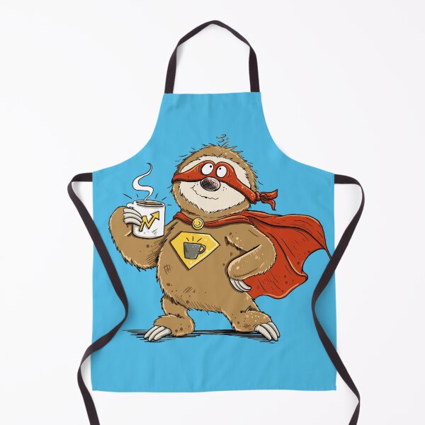Item preview, Coffee Superhero Sloth I Funny Coffee Cartoon designed and sold by modartis.