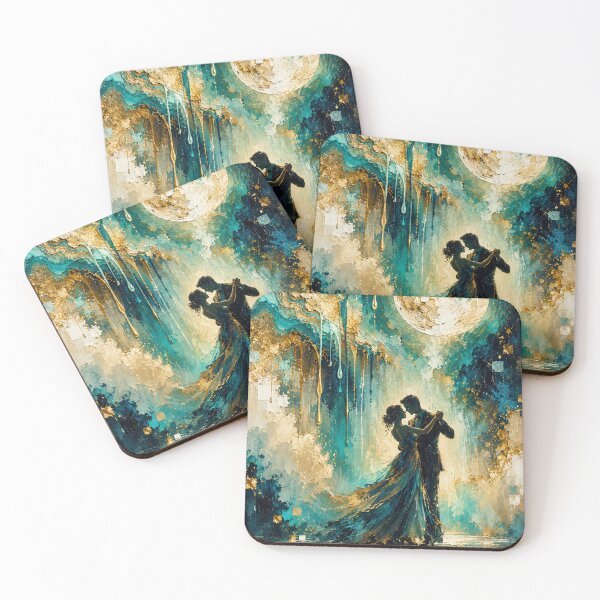 Item preview, Midnight Serenade Abstract Art Print by Joey Santiago Fine Art designed and sold by Joey Santiago.