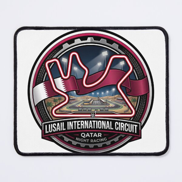 Item preview, Lusail Grand Prix Circuit Qatar designed and sold by enzoade.