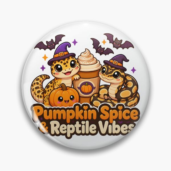 Item preview, Pumpkin Spice & Reptile Vibes – Cute Halloween Gecko Snake Coffee Design designed and sold by Bettybee00.