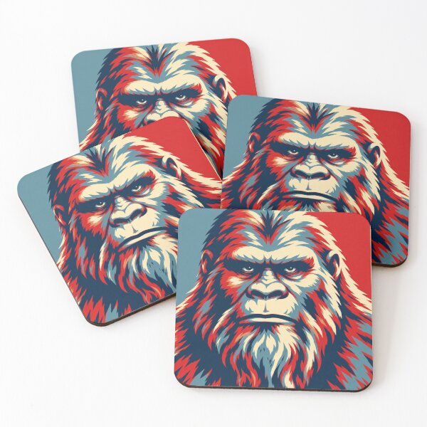 Item preview, Bigfoot Sasquatch Retro Wilderness Pop Art designed and sold by Swanny's Custom T-shirt and Gift Designs.