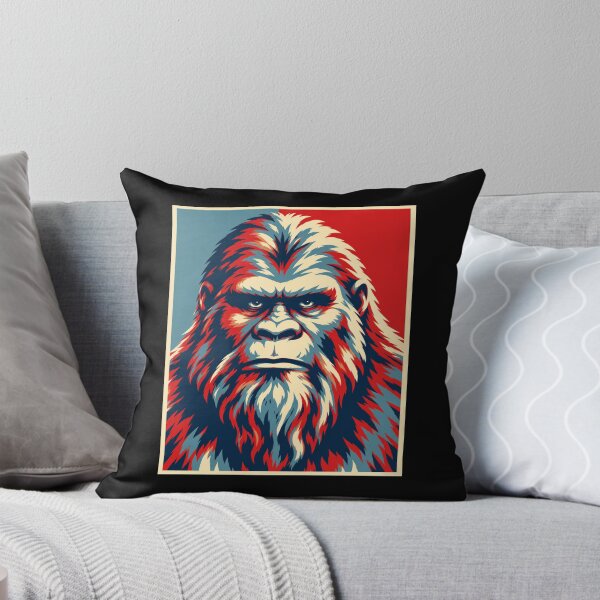 Artikelvorschau, Bigfoot Sasquatch Retro Wildnis Pop Art entworfen und verkauft von Swanny's Custom T-shirt and Gift Designs.