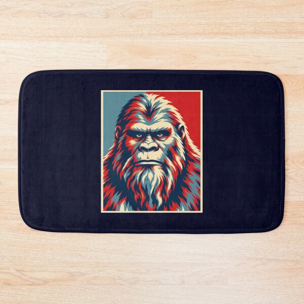 Artikelvorschau, Bigfoot Sasquatch Retro Wildnis Pop Art entworfen und verkauft von Swanny's Custom T-shirt and Gift Designs.