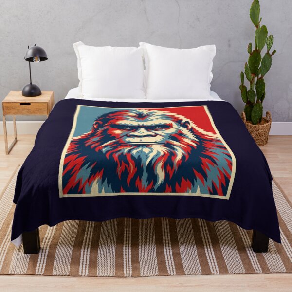Item preview, Bigfoot Sasquatch Retro Wilderness Pop Art designed and sold by Swanny's Custom T-shirt and Gift Designs.