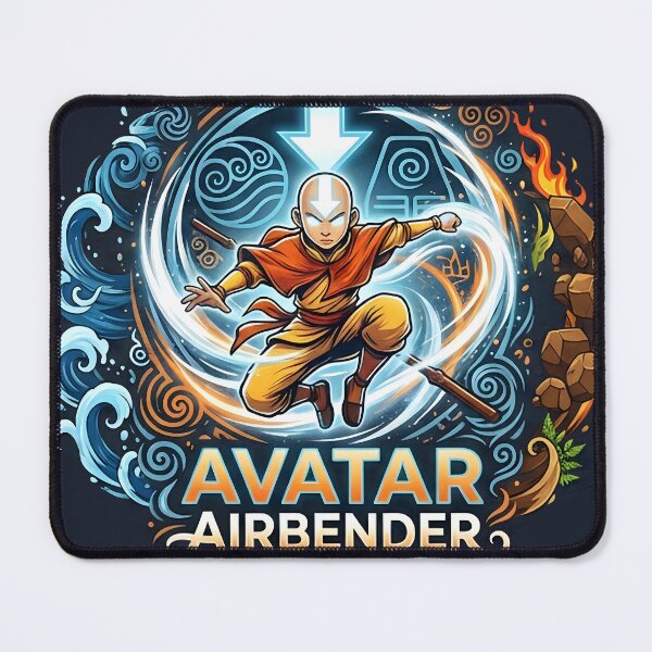 Item preview, Avatar The Last Airbender Elemental Mastery Art designed and sold by DreamyLayer.