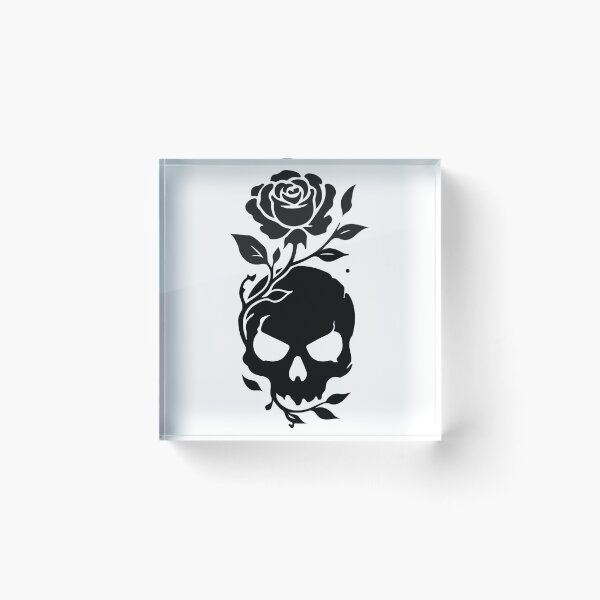 Item preview, Dark Silhouette Skulls 077_1 designed and sold by AhmedHelal24795.