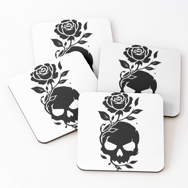 Item preview, Dark Silhouette Skulls 077_1 designed and sold by AhmedHelal24795.