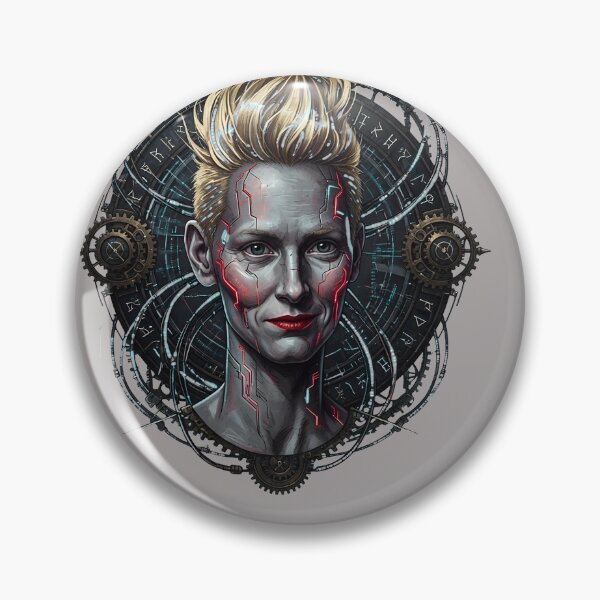 Artikelvorschau, Artistic Portrait of Blonde Icon with Red Lips-36 entworfen und verkauft von AlbrechtHerbs.