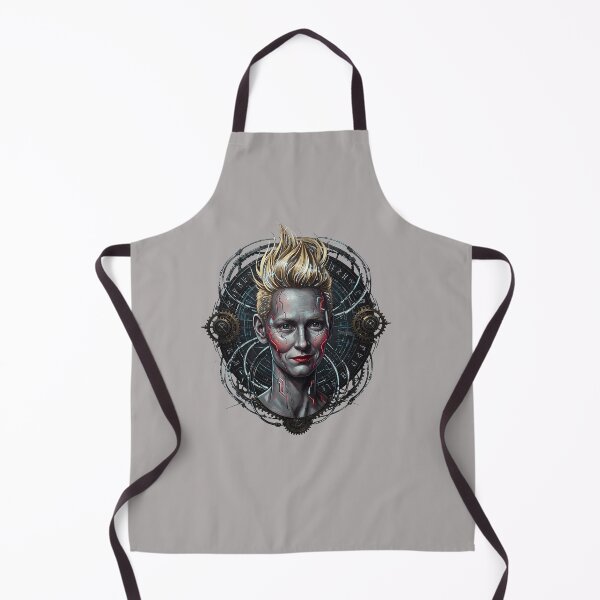 Item preview, Artistic Portrait of Blonde Icon with Red Lips-36 designed and sold by AlbrechtHerbs.
