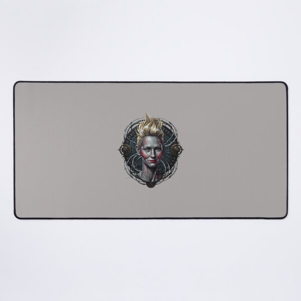 Item preview, Artistic Portrait of Blonde Icon with Red Lips-36 designed and sold by AlbrechtHerbs.