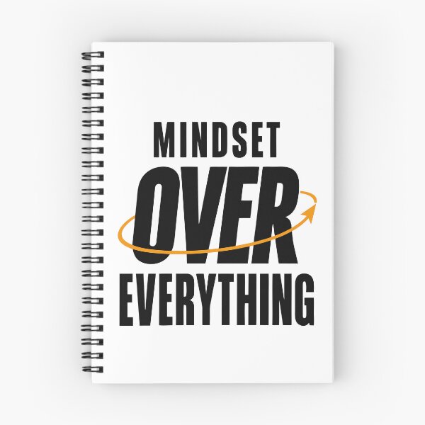 Item preview, Mindset Over Everything – Motivational Success & Growth Mindset Design designed and sold by DashBliss.