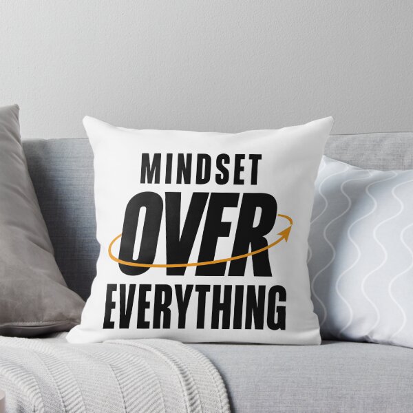Item preview, Mindset Over Everything – Motivational Success & Growth Mindset Design designed and sold by DashBliss.