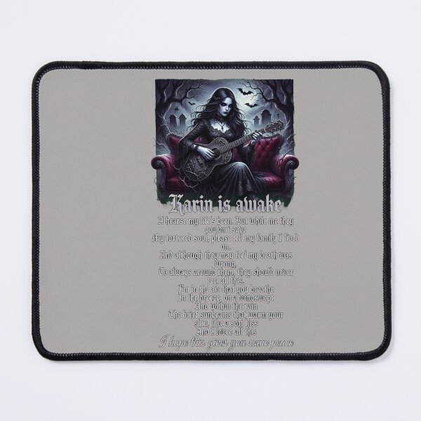 Item preview, Ashes To Ashes Lyric Portrait-60 designed and sold by AlbrechtHerbs.