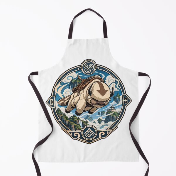 Item preview, Air Nomad Adventure Badge – Flying Bison Mountain Sky Vintage Fantasy Graphic Tee designed and sold by mocci10.