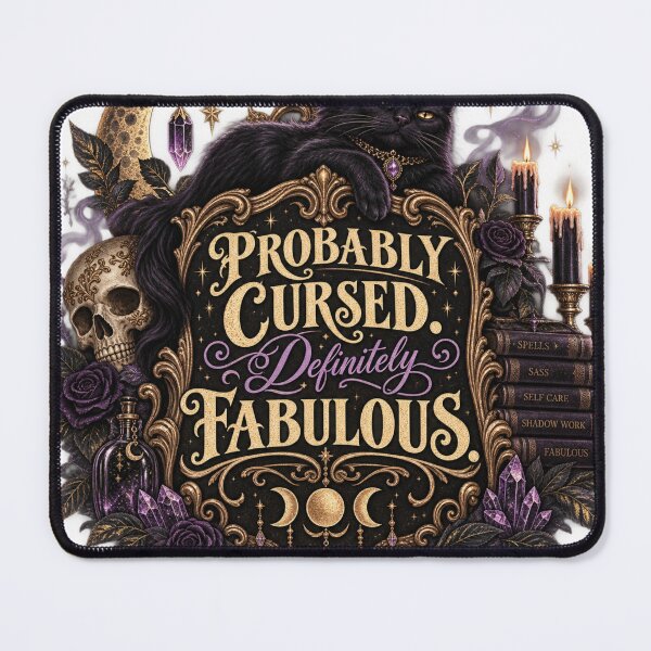 Item preview, Probably Cursed, Definitely Fabulous designed and sold by Velthorne Threads.