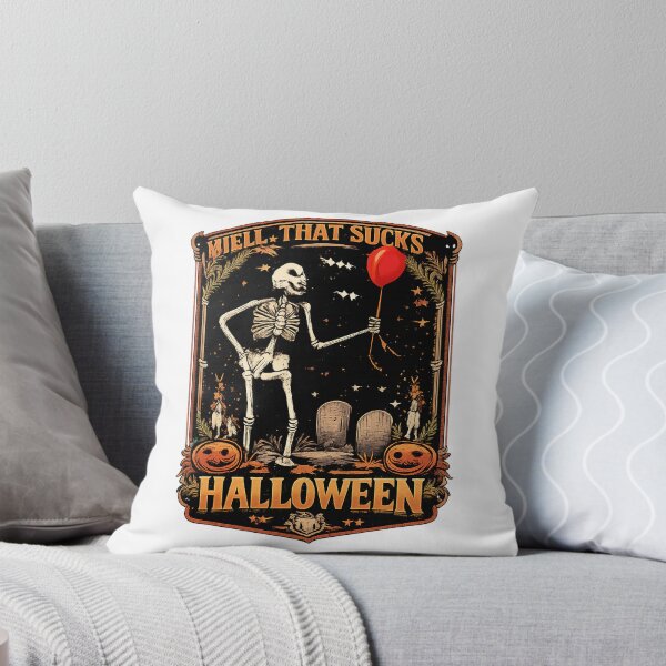 Item preview, Funny Skeleton Holding Red Balloon with Lost Arm Dark Humor Illustration designed and sold by Covita.