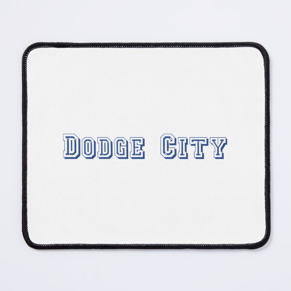 Item preview, Vintage Dodge City Western Style Illustration with Desert and Cactus designed and sold by Marl Tapestry.