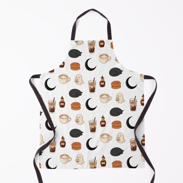 Item preview, Haunted Cafe Ghost Latte Autumn Coffee Halloween Collection designed and sold by Osmose-Studio.