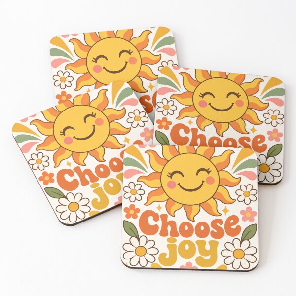 Item preview, Choose Joy Retro Sunshine Quote designed and sold by Willow Sky.