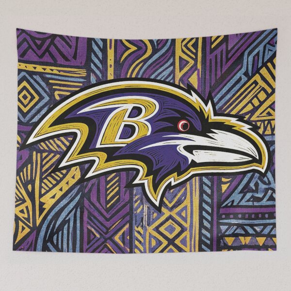 Item preview, Baltimore Ravens Woodcut designed and sold by COSMIC SUDZ.