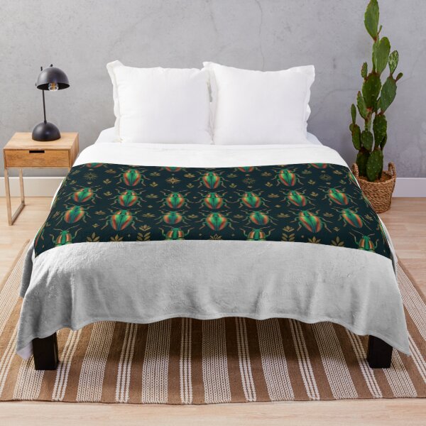 Item preview, Jewel Beetle – Iridescent Beetle Pattern designed and sold by Helt-enkelt.