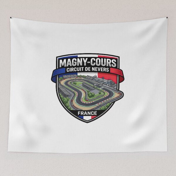 Item preview, Magny Cours Race Track designed and sold by enzoade.