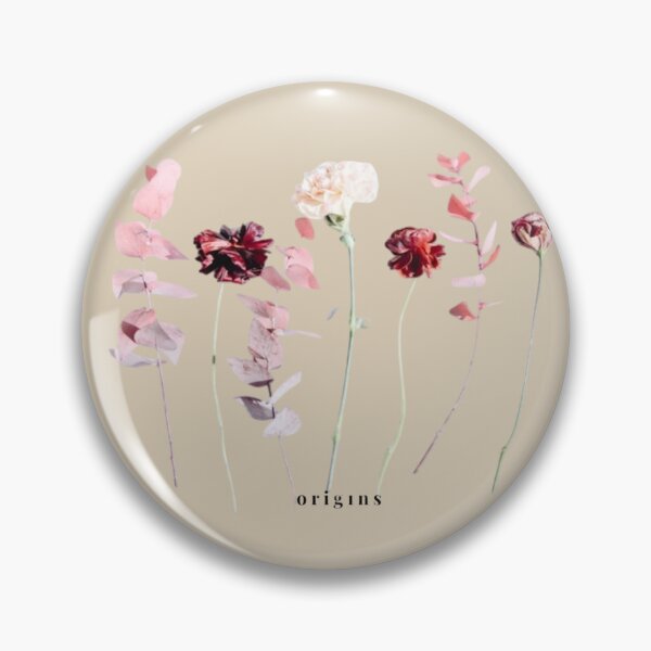 Item preview, Pink Peonies & Eucalyptus Botanical Border - Cottagecore Pressed Flowers designed and sold by ORIGINS LINES.