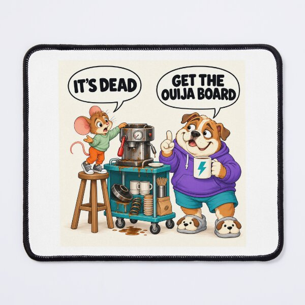 Item preview, Coffee Machine Resurrection Funny Dark Humor Comic designed and sold by SAS-Designer.