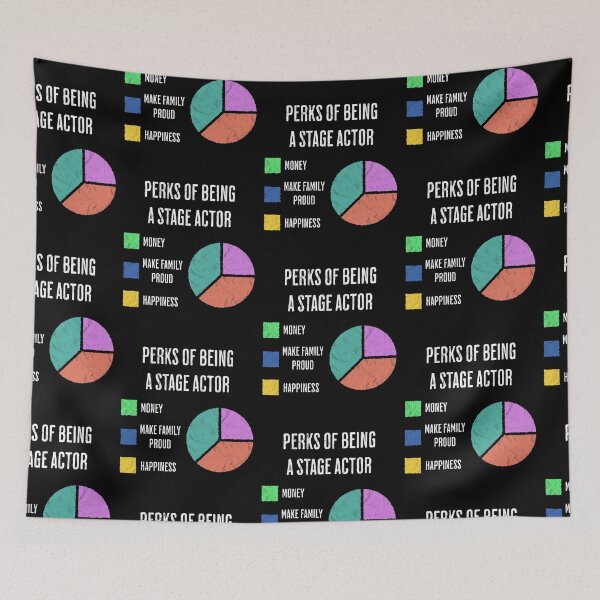 Item preview, Stage Actor Perks Job Funny Acting Career designed and sold by d247.