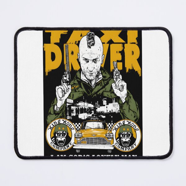 Item preview, Taxi Driver Urban Nightlife Illustration with Cityscape and Vintage Car designed and sold by roudyb.