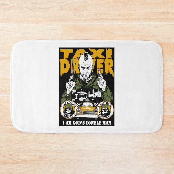 Item preview, Taxi Driver Urban Nightlife Illustration with Cityscape and Vintage Car designed and sold by roudyb.