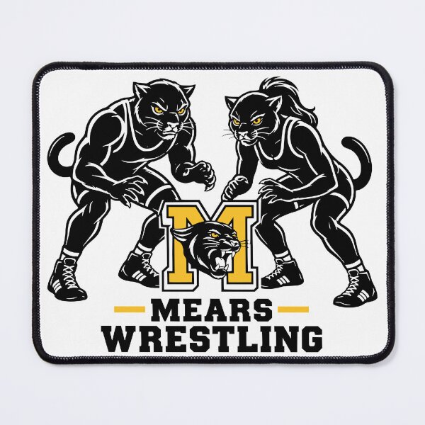 Item preview, Mears Middle School Wrestling Crouching Panthers Logo designed and sold by Mears-PTSA.