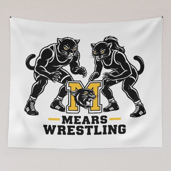Item preview, Mears Middle School Wrestling Crouching Panthers Logo designed and sold by Mears-PTSA.