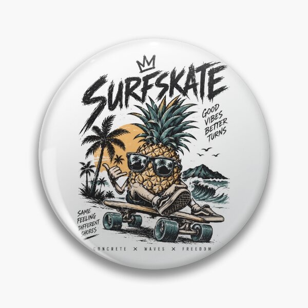 Artikelvorschau, Pineapple Rider – Gute Vibes, bessere Kurven entworfen und verkauft von EdgeDrip.