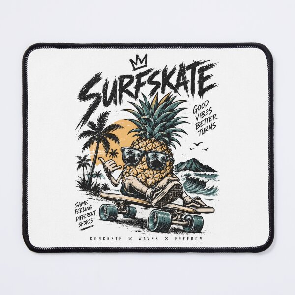 Item preview, Pineapple Rider – Good Vibes Better Turns designed and sold by EdgeDrip.