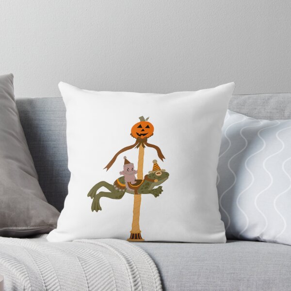 Item preview, Clown Kewpie on Frog Carousel designed and sold by Adventure Girls Studio.