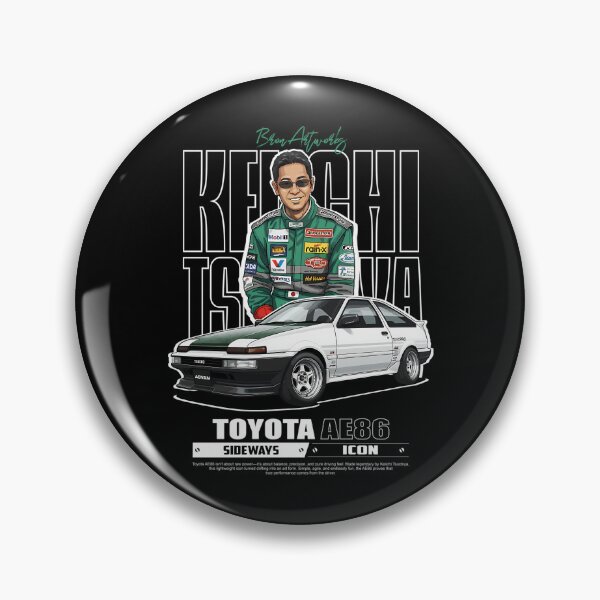 Item preview, Keiichi Tsuchiya Ae86 designed and sold by furbeehennigc.