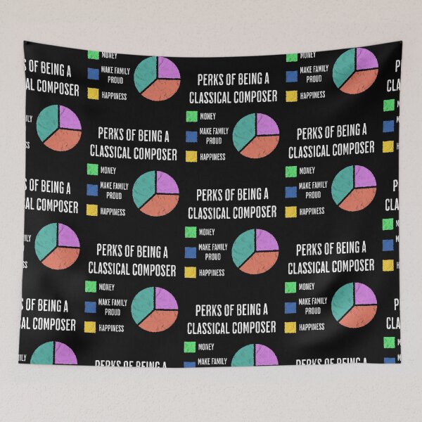 Item preview, Classical Composer Job Perks Funny Music Humor designed and sold by d247.
