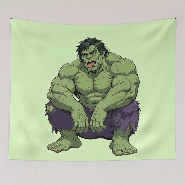 Item preview, Gamma Titan Beast Exhausted Sit Anime Style designed and sold by Danime Planet.