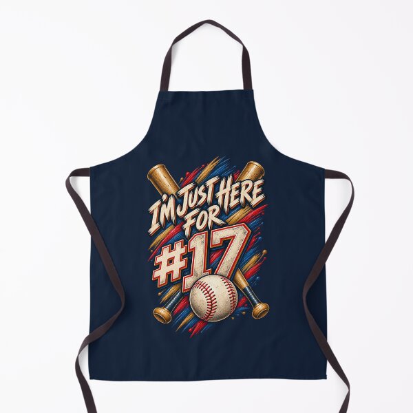 Item preview, I’m Just Here for #17 – Vintage Baseball Player Number designed and sold by HO•Designs.