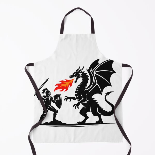 Item preview, Knight vs Dragon Fantasy Medieval Battle Graphic designed and sold by w66aboo.
