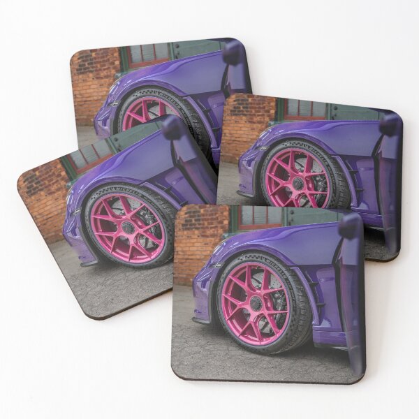 Item preview, Purple Car With Pink Wheels designed and sold by Not Hugo.