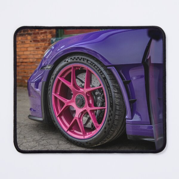 Item preview, Purple Car With Pink Wheels designed and sold by Not Hugo.