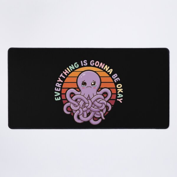 Item preview, Funny Octopus - Everything is Gonna be Okay designed and sold by Rhu Creations.