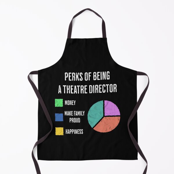 Item preview, Theatre Director Perks Funny Job designed and sold by d247.