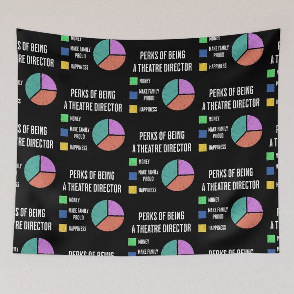 Item preview, Theatre Director Perks Funny Job designed and sold by d247.