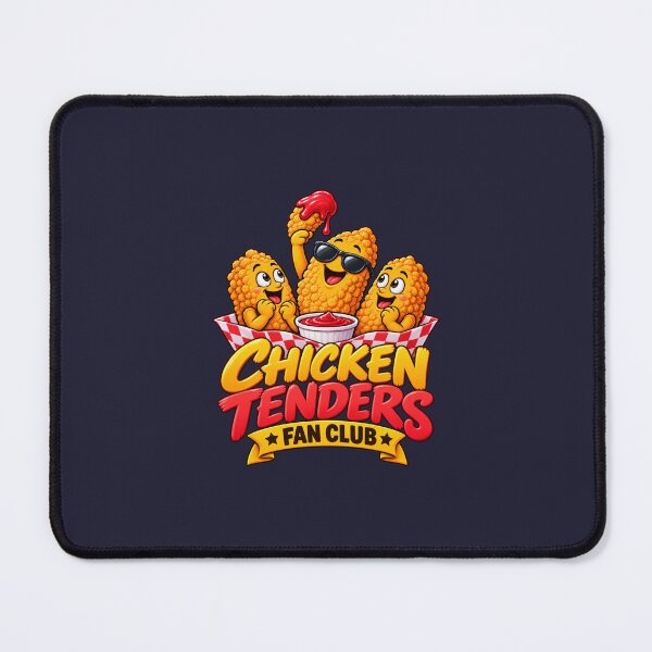 Item preview, Chicken Tenders Fan Club Food Lover designed and sold by PunchDrop.