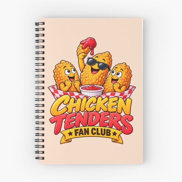 Item preview, Chicken Tenders Fan Club Food Lover designed and sold by PunchDrop.